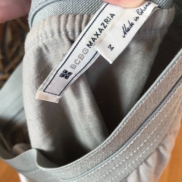 BCBGMaxAzria "Mason" Skinny Pant in Limestone - Picture 3 of 4